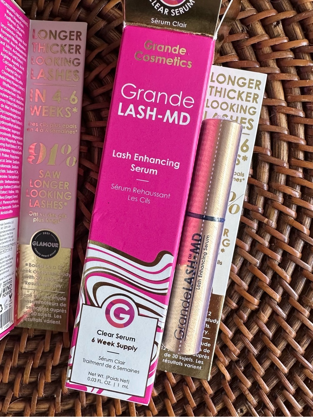 Grande Lash-MD Lash Enhancing Serum Set of 2 New in Box - Picture 5 of 5